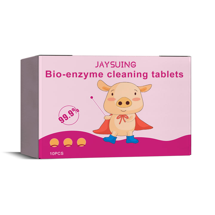 Bio-Enzyme Stain Remover Tablets for Stubborn Clothes