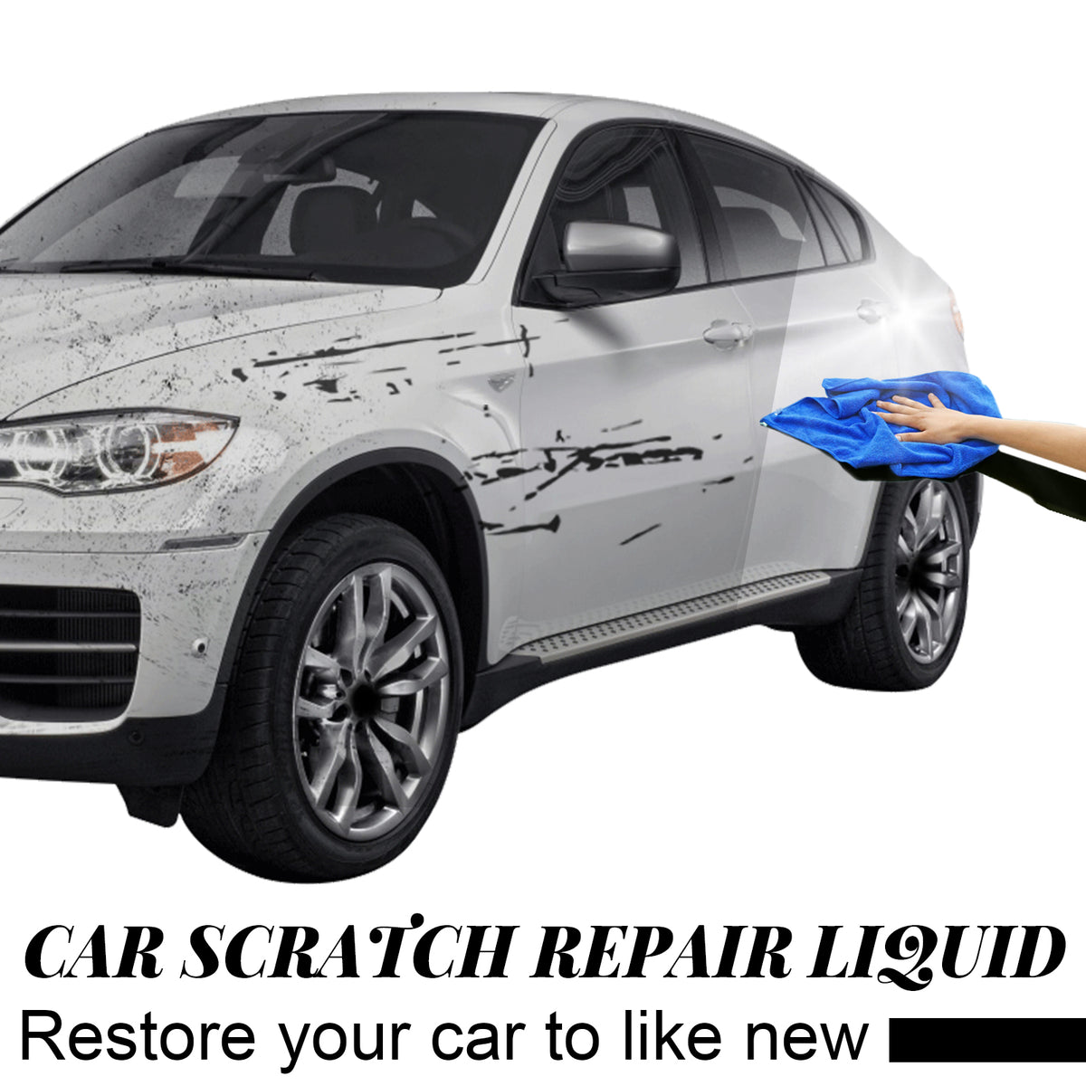 Car Scratch Repair Liquid for Fast Paint Touch-Up Fix