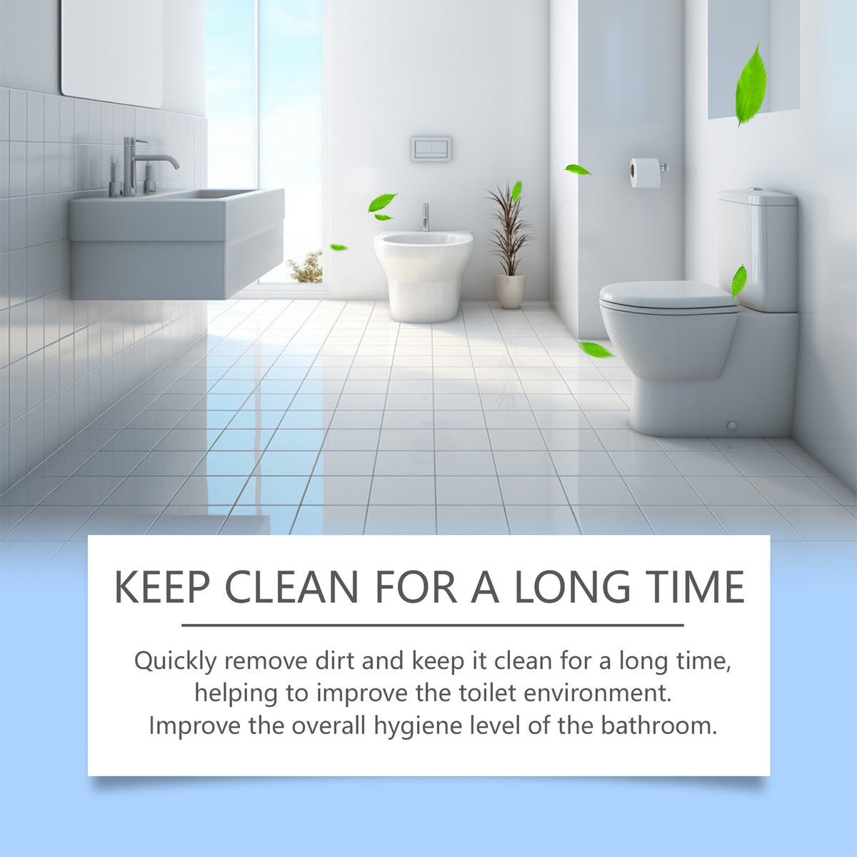 Toilet Descaling Powder Cleaner for Stubborn Stains