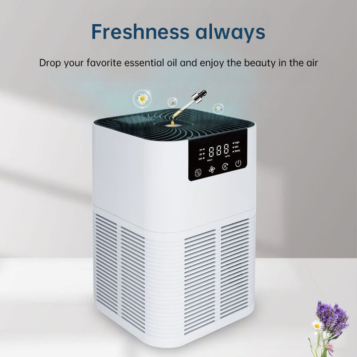 Desktop Air Purifier with HEPA and Carbon Filter