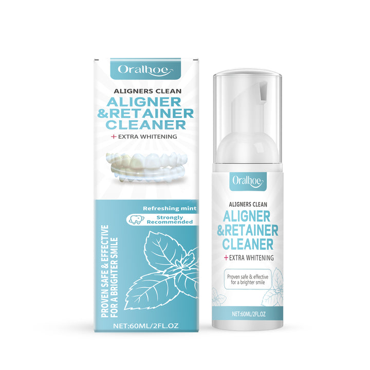 Aligner Cleaner Mousse for a Fresh, Brighter Smile