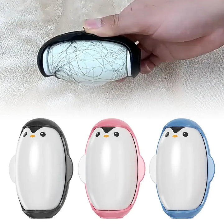 Penguin Lint Remover — Washable Reusable Pet Hair Roller