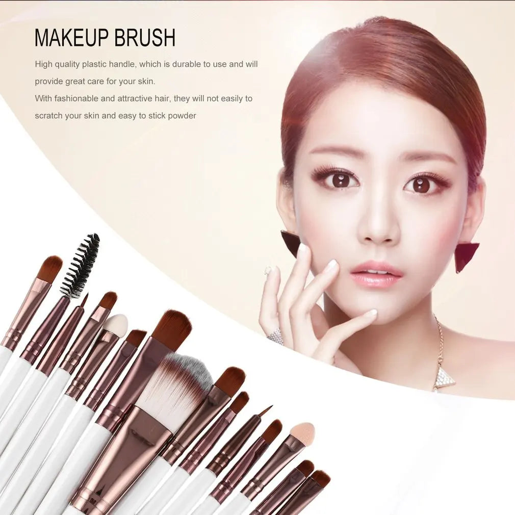 Complete Makeup Brush Set - Flawless Blending & Precision