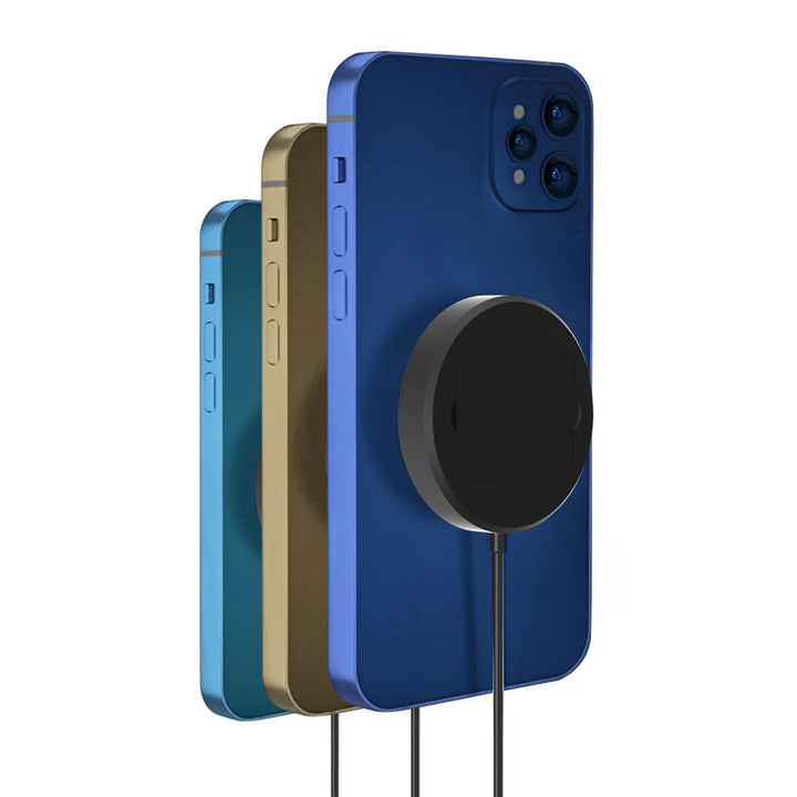 15W Magnetic Wireless Charger with Fold-Out Kickstand