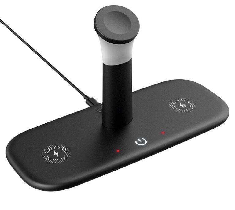 15W Wireless Charging Stand for iPhone, Watch & AirPods
