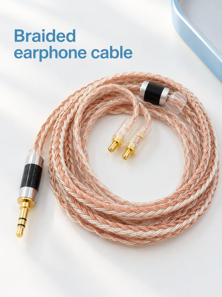 Silver Plated Headphone Cable 16 Core for LS50 LS70 Upgrade