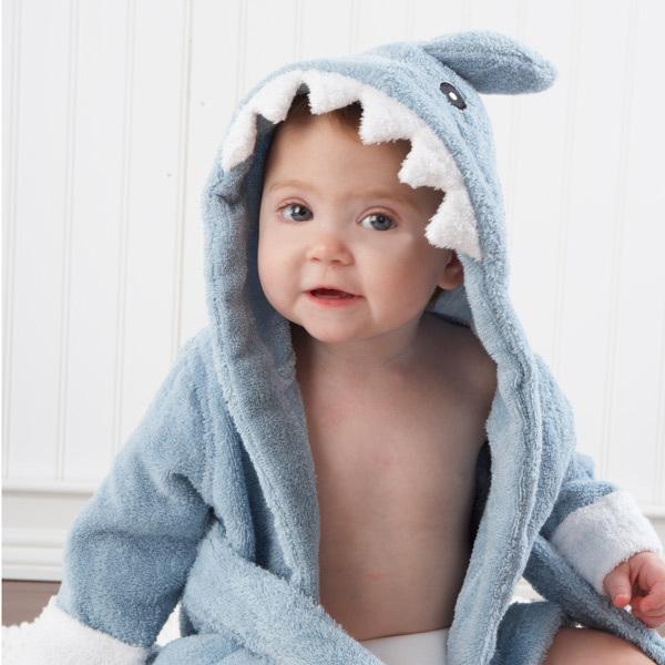Hooded Baby Bathrobe: Cozy Animal Towel For Baths