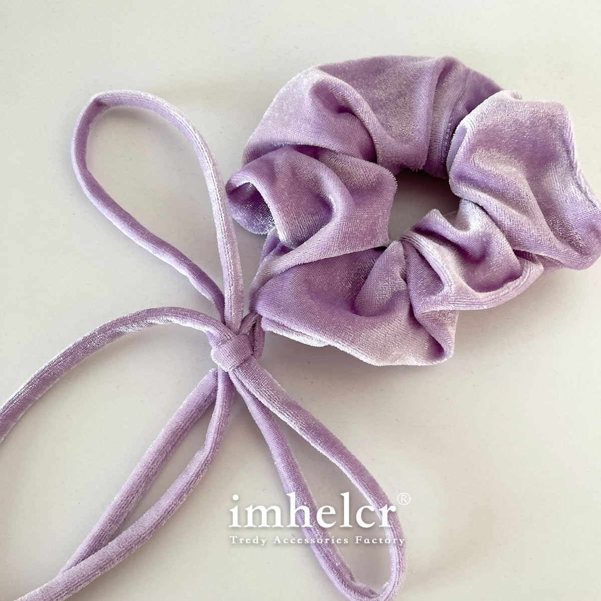Large Velvet Bow Hair Tie for Vintage Everyday Style