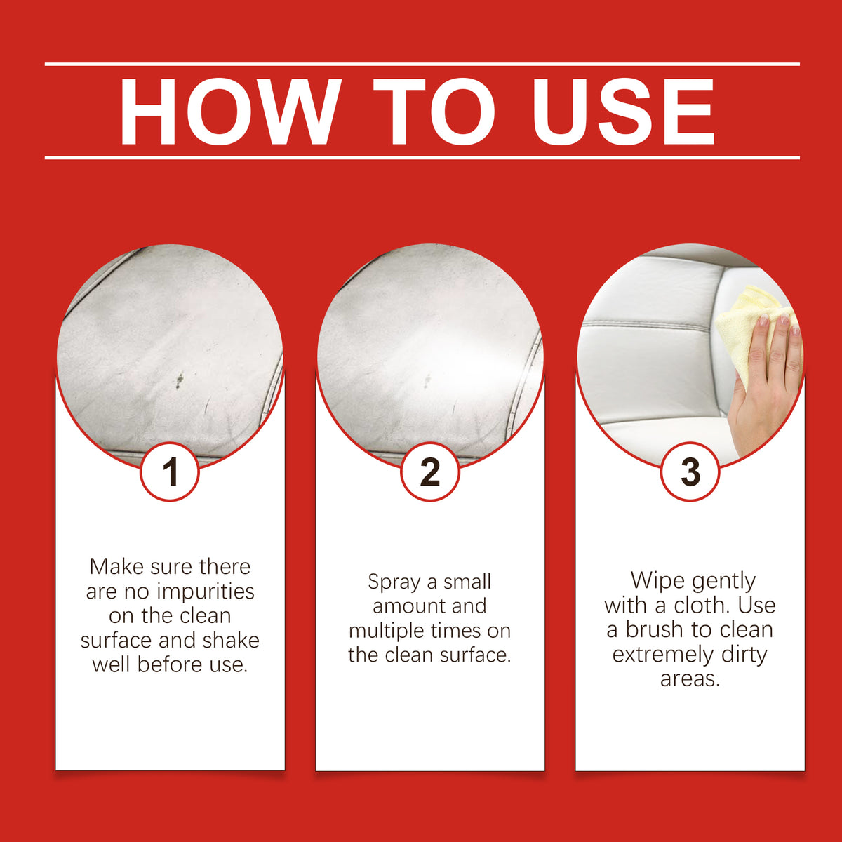Automotive Interior Stain Remover for Leather & Trim