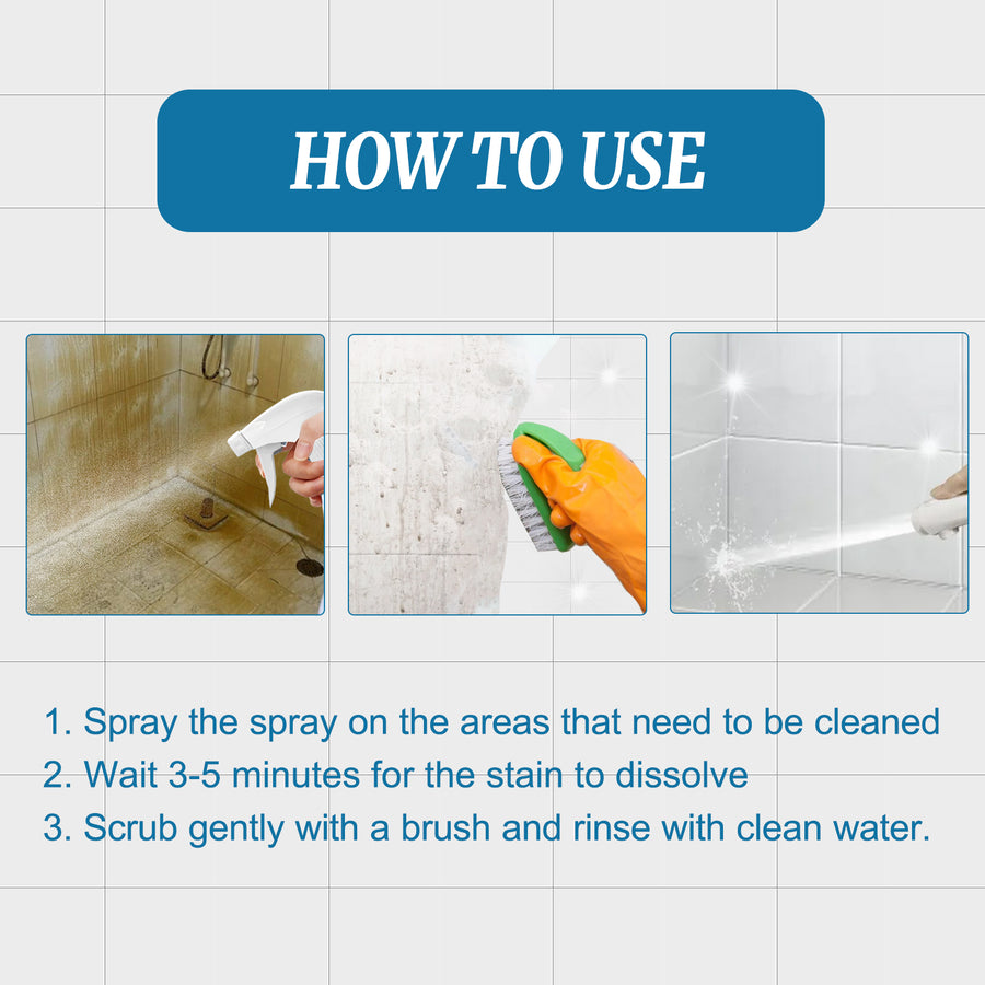 Tile Cleaner Spray for Bright, Damage-Free Floors