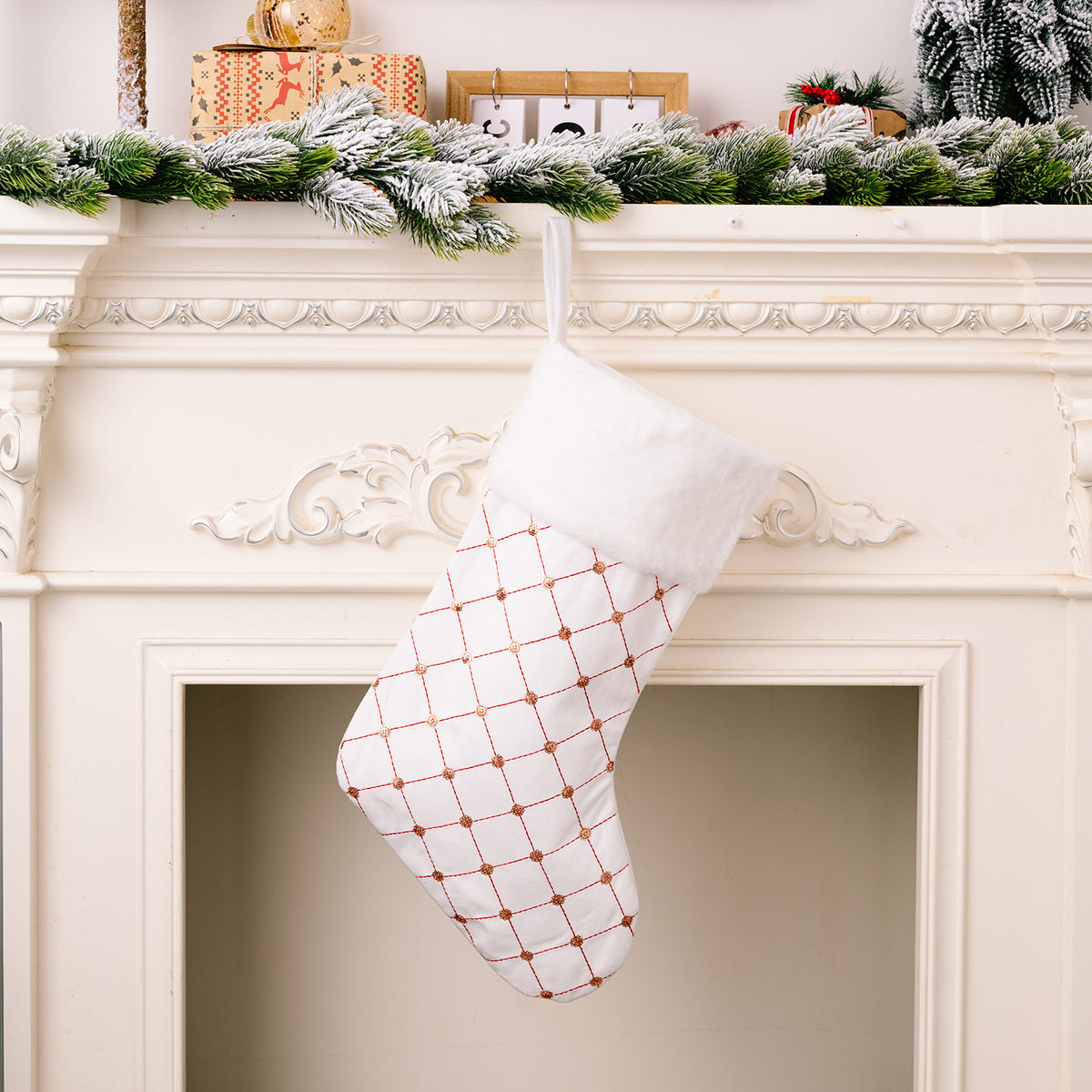 Christmas Stockings for an Elegant Holiday Display