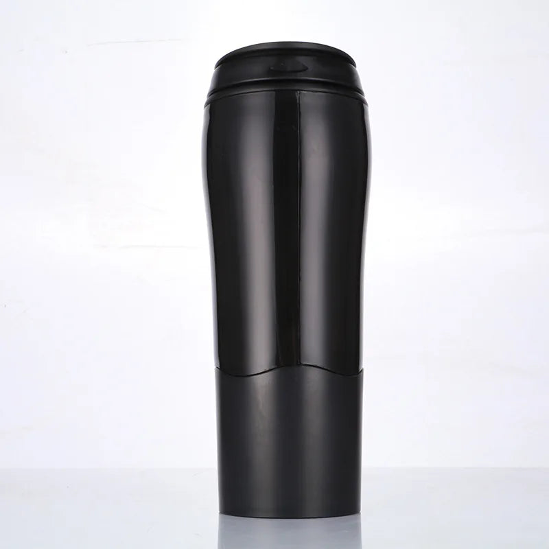 Double Layer Travel Mug With Scald-Safe Heat Insulation