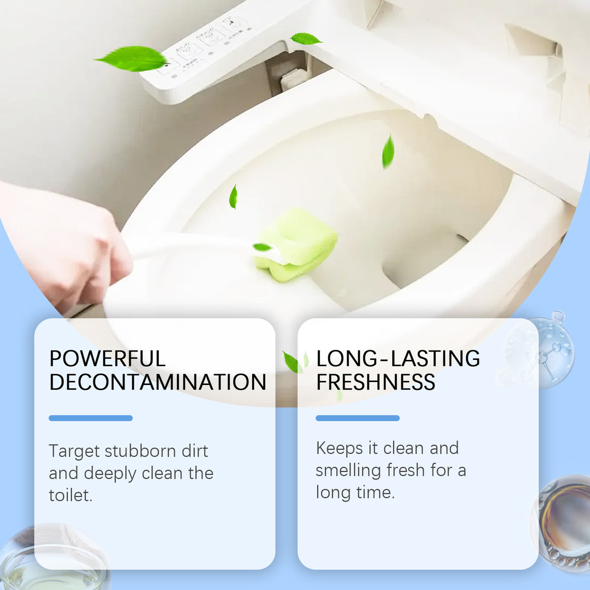 Toilet Stain Remover With Long-Lasting Freshness