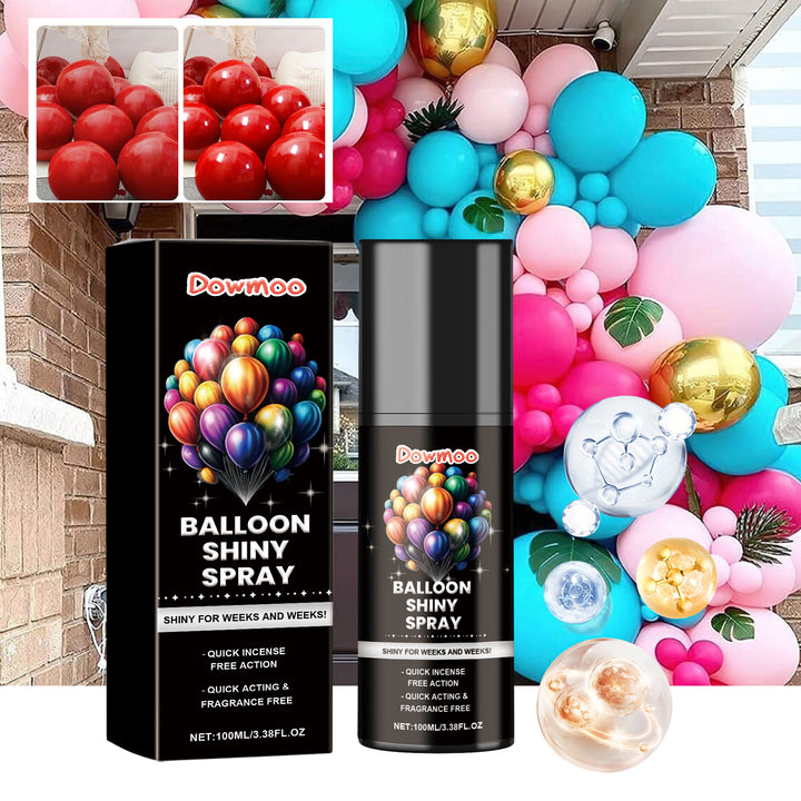 Balloon Shine Spray for Long-Lasting Celebration Gloss