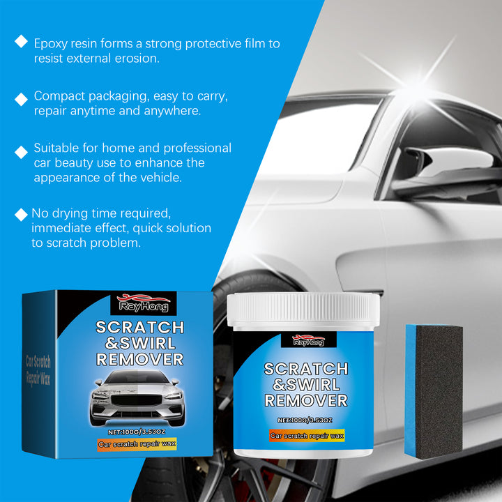 Car Scratch Remover for Glossy, Swirl-Free Paint Care