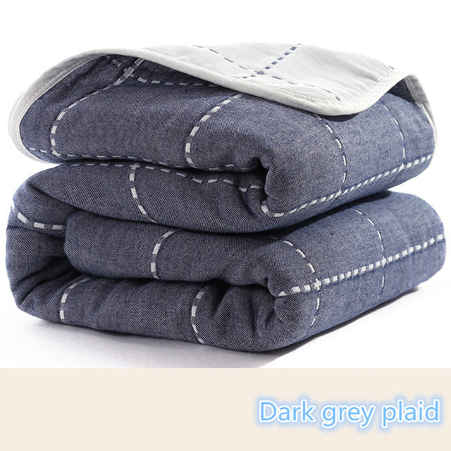 Muslin Baby Blanket – Six-Layer Newborn Cozy Comfort