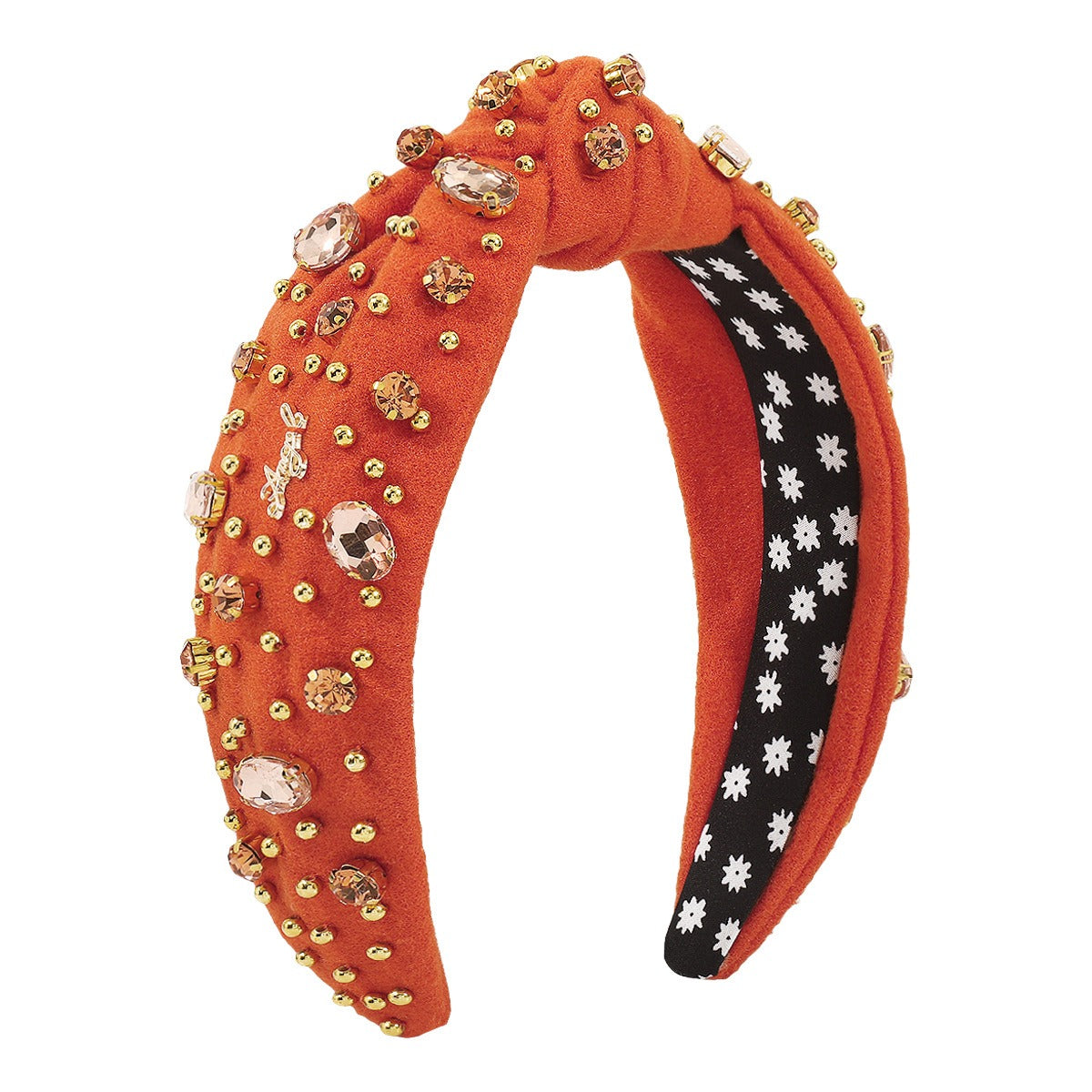 Padded Headband for Bold, Jewel-Embellished Style