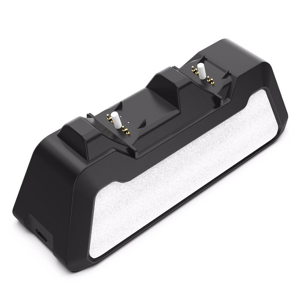 Dual PS5 Controller Charging Dock for Two Controllers