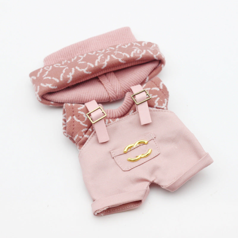Labubu Doll Clothes & Matching Knitted Hats, 10cm-17cm