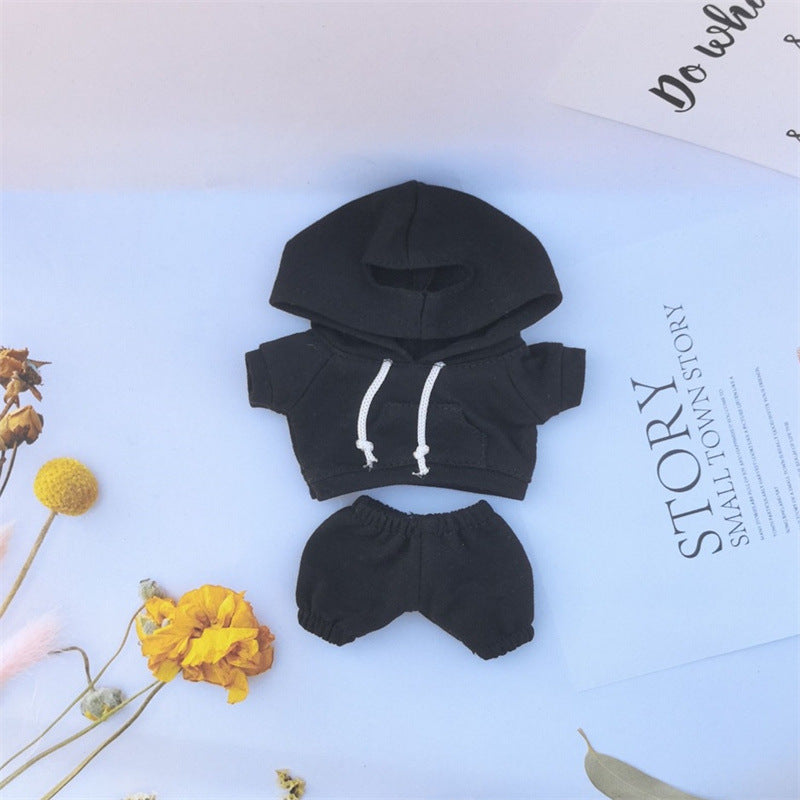17cm Labubu Doll Outfit Set for Cozy Streetwear Style