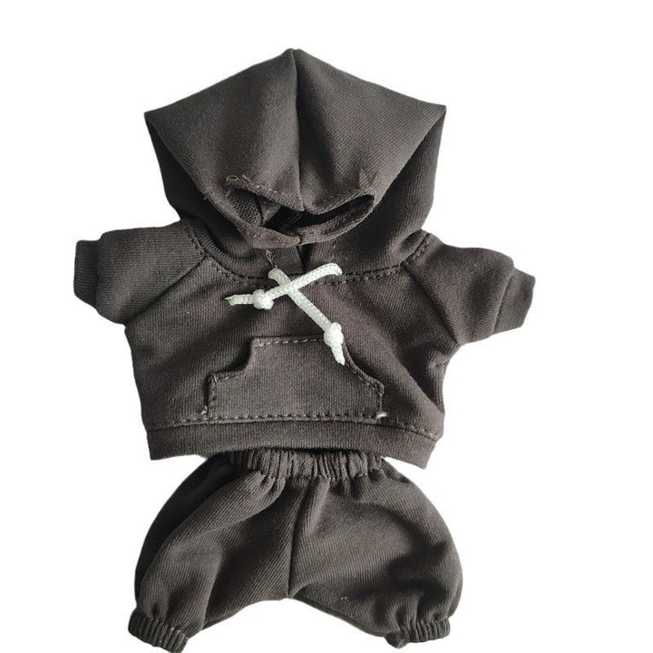 17cm Labubu Doll Outfit Set for Cozy Streetwear Style