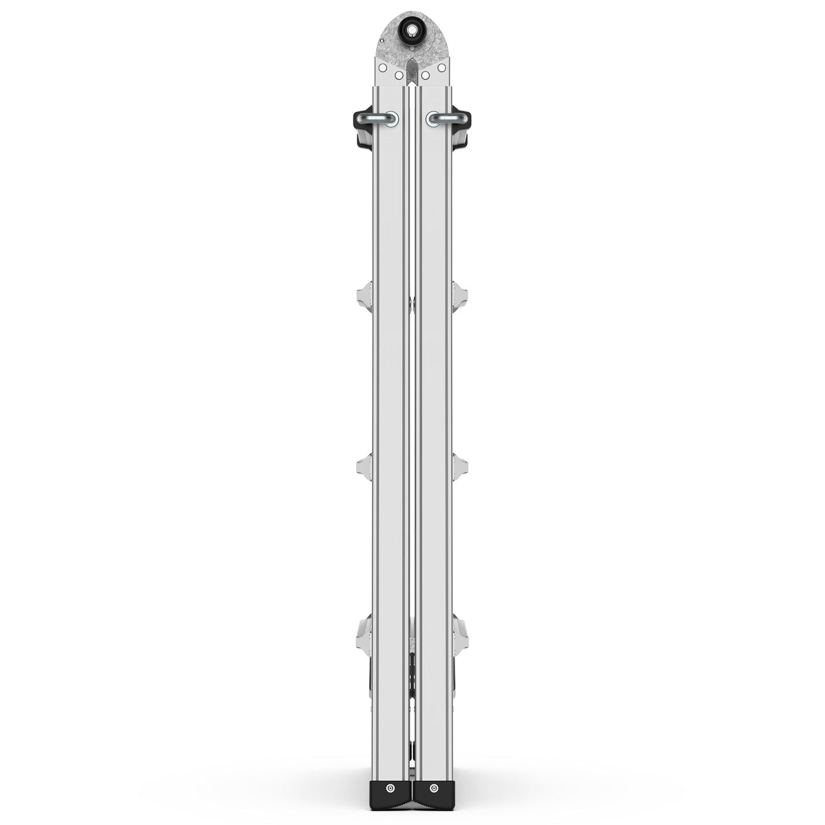 17 ft Multi-Position Aluminum Ladder: A-Frame & Straight