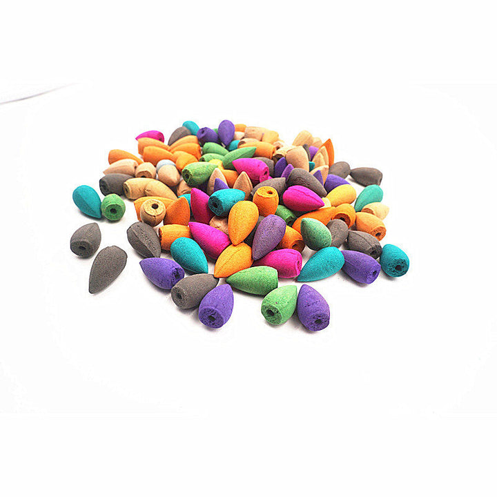 Backflow Incense Cones, 18 Aromas for Relaxation