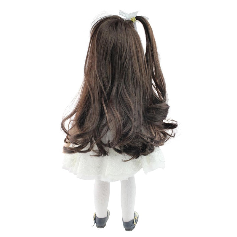 18-Inch Reborn Girl Doll With Lifelike Details & Dress