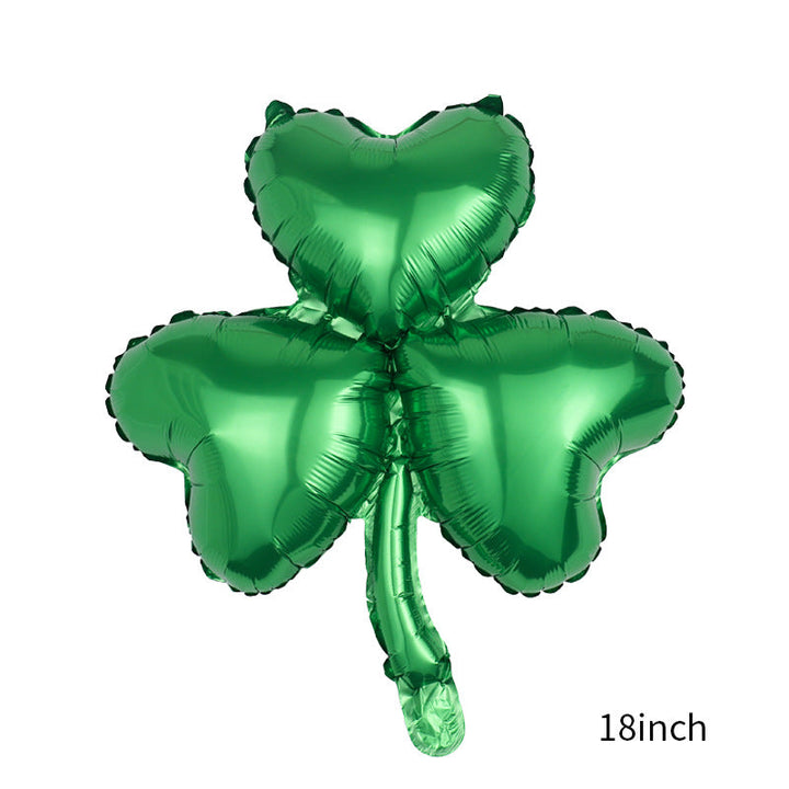 18-Inch Clover Balloons for St. Patrick’s Day Decor