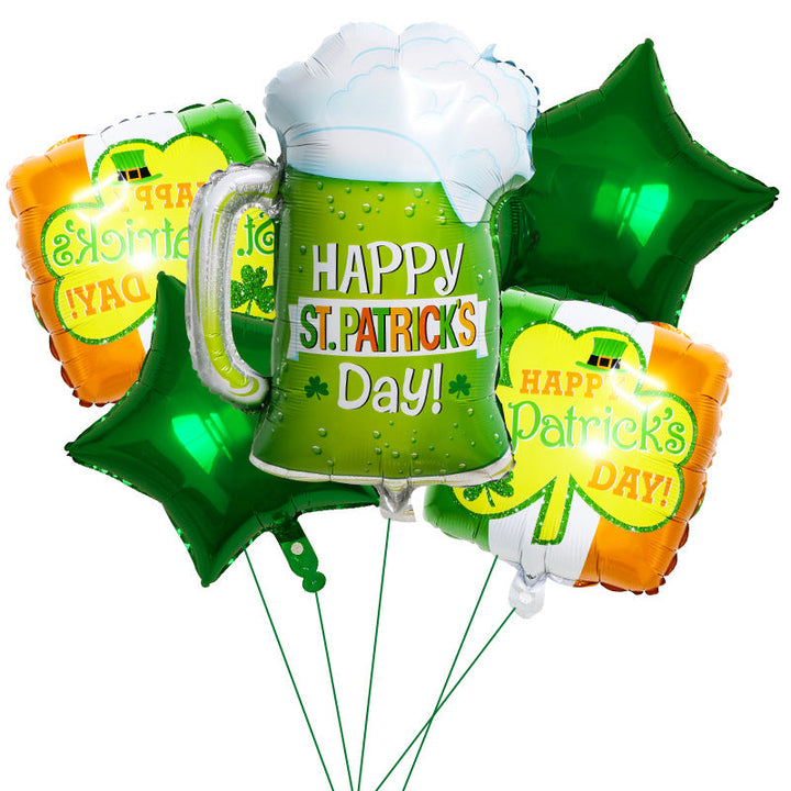 18-Inch St. Patrick's Day Balloon Bouquet Decoration