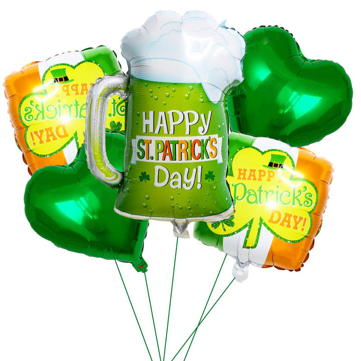 18-Inch St. Patrick's Day Balloon Bouquet Decoration