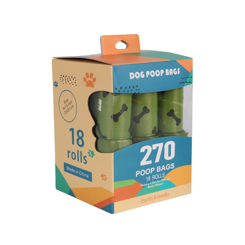 Dog Poop Bags, 18 Rolls for Easy Everyday Cleanup