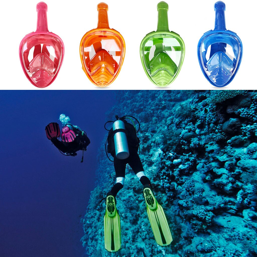 180° Full-Face Snorkel Mask for Kids, Anti-Fog View
