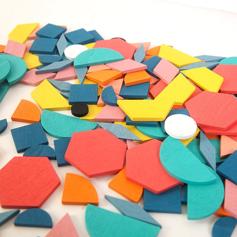 Geometric Shape Puzzle Set — Creative Play For Kids