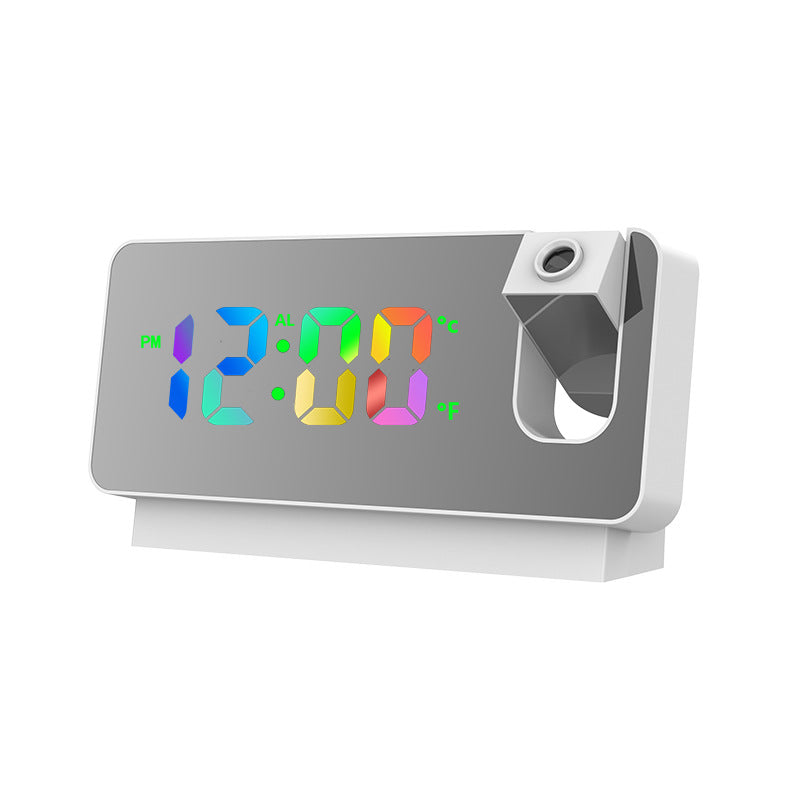 Digital Projection Alarm Clock With 180° Visibility
