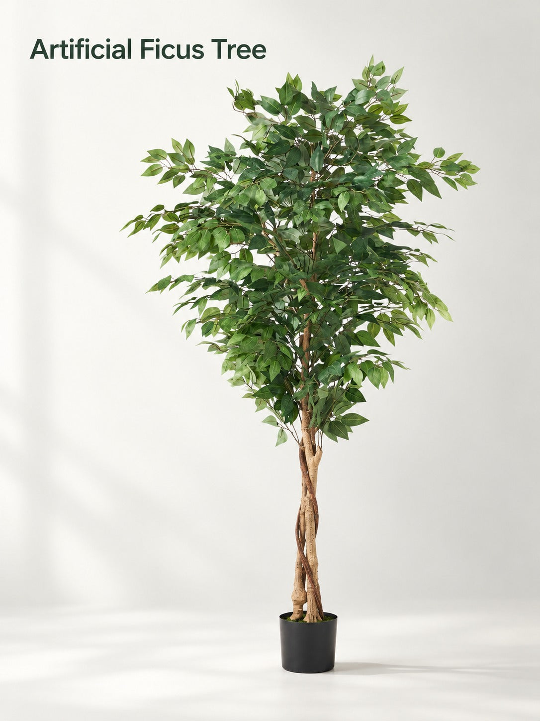 180cm Artificial Ficus Tree for Living Room Corners