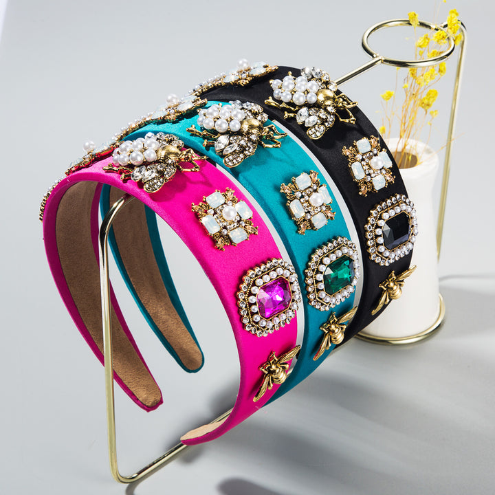 Baroque Rhinestone Headband for Instant Evening Glamour