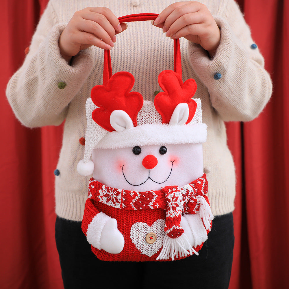 Christmas Gift Bags — Reusable Holiday Treat Decor