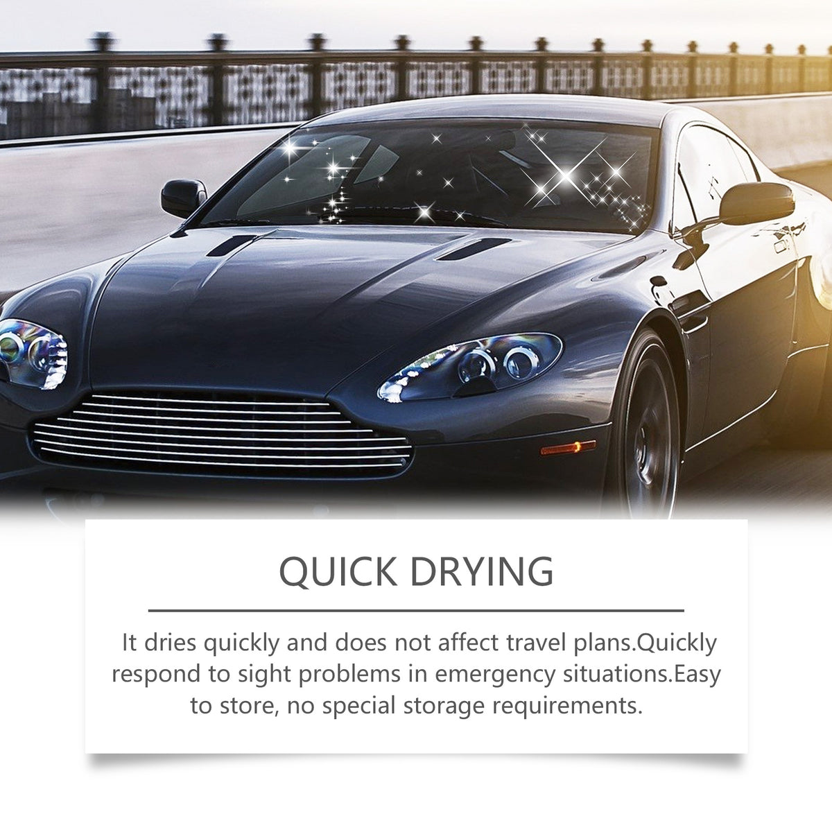 Automotive Glass Cleaner for Clearer Windshield Glass