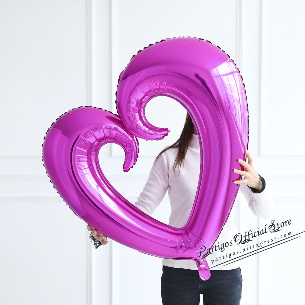 18-Inch Heart Balloons for Romantic Party Decorations
