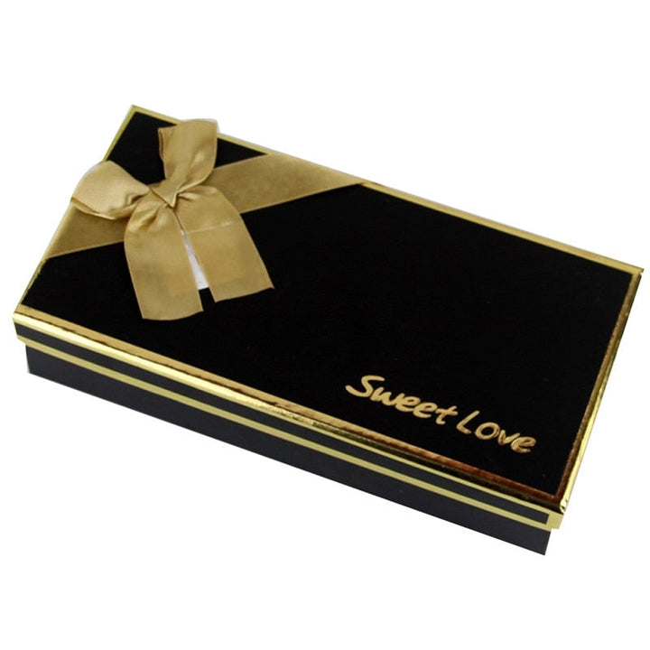 18-Piece Rose Soap Flower Gift Box for Romantic Giving