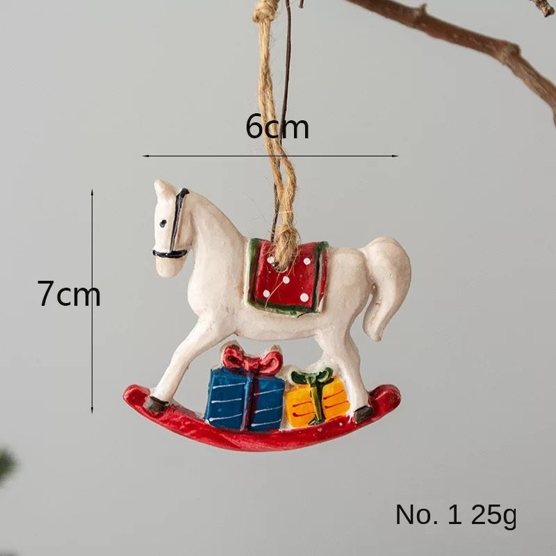 Retro Christmas Ornament Set for Nostalgic Tree Decor