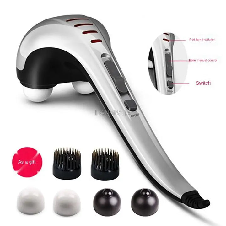 Handheld Percussion Massager for Neck and Back Relief