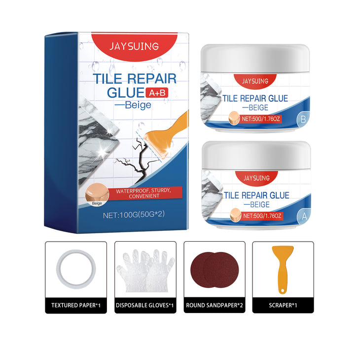 Tile Repair Glue for Waterproof Crack and Gap Sealing