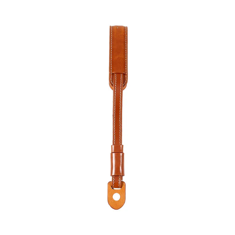 PU Leather Camera Wrist Strap for DSLR & Mirrorless