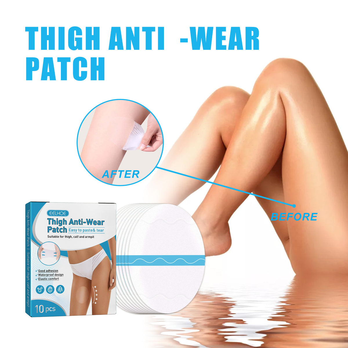 Thigh Pads — Anti-Chafe Bands That Stay Invisible All Day