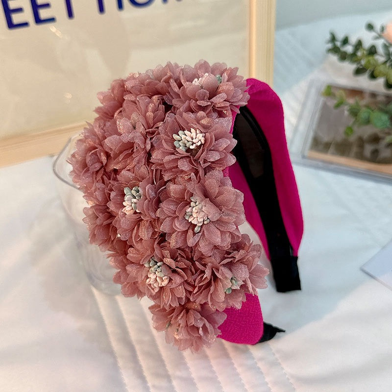 Floral Headband for Women | Handmade Statement Style