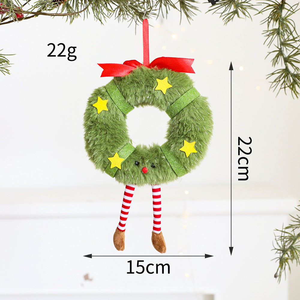Plush Christmas Ornaments for Whimsical Tree Charm