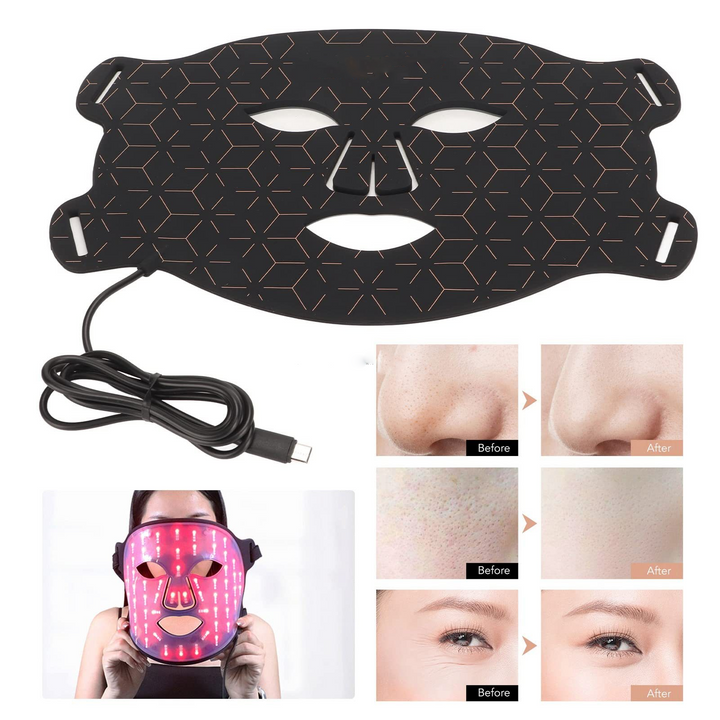 LED Face Mask at Home: 4 Light Wavelengths Explained
