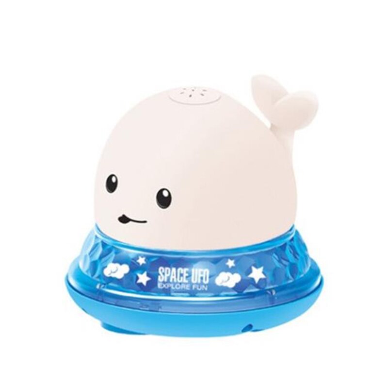 Whale Bath Sprinkler Toy With Automatic Sensing Lights